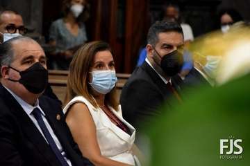 Eucaristía presidida por el obispo José Mazuelos y concierto de la Banda Municipal de Música por la festividad del Santo Cristo de Telde/Francisco Javier Santana.